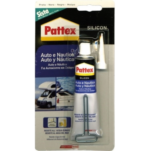 SILICONE HEAVY RANGE AUTO E NAUTICA NERO ML.50 PATTEX