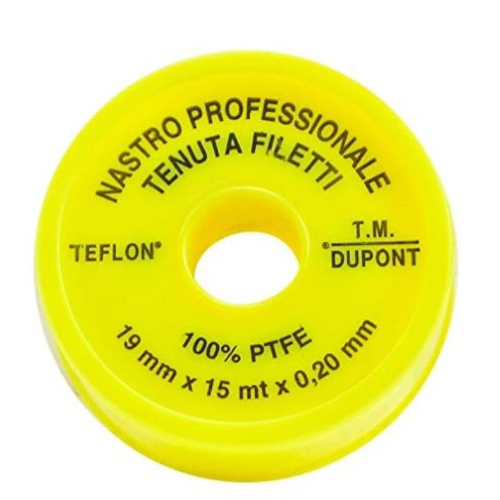 TEFLON PROFESSIONALE PER GAS 19X15X0.2M