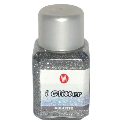 I GLITTER ARGENTO GR.25