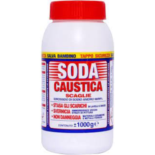 SODA CAUSTICA A SCAGLIE EXTRA FORTE 1 KG