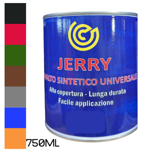 SMALTO SINTETICO JERRY GRIGIO FINESTRA 7040 ML 0,750