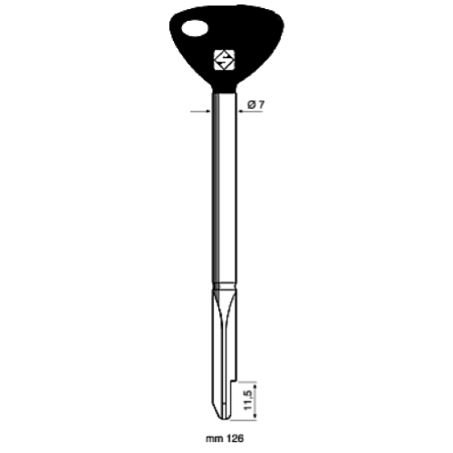 XY10P CHIAVE A CROCE DESIGN