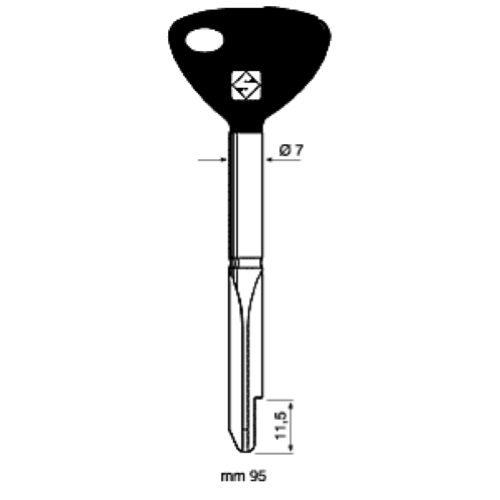 XY5P CHIAVE A CROCE DESIGN