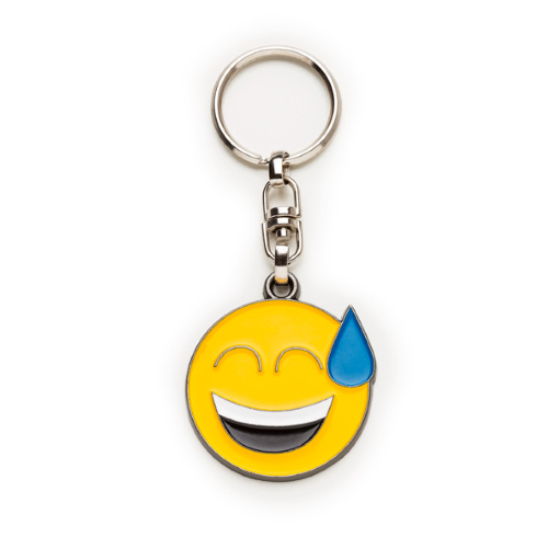 EMOJI SORRISO SMAGLIANTE CON GOCCIA X5