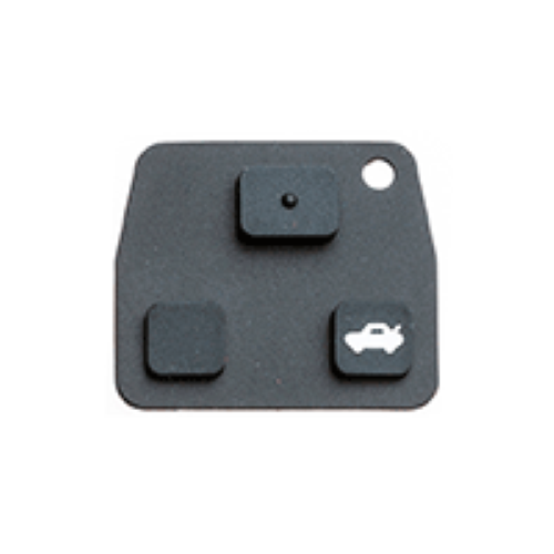 KEY SHELL - 3 BOTTONI (RUBBER PAD)