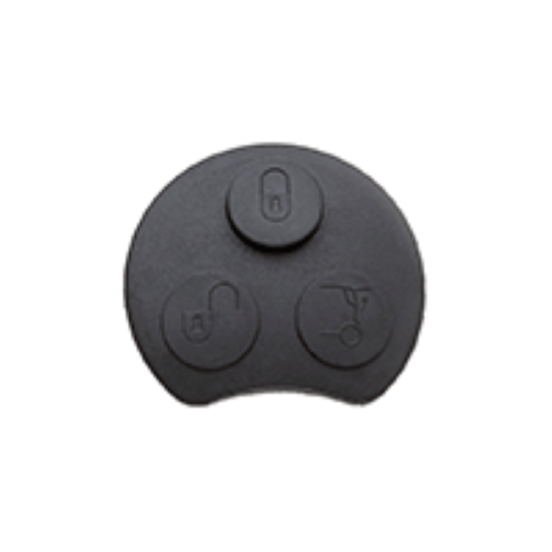 YMRS8 KEY SHELL - 3 BOTTONI (RUBBER PAD)