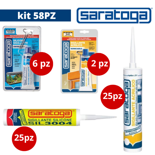 KIT SARATOGA SILICONE