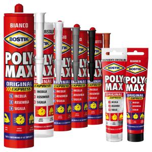 SILICONE BOSTIK POLY MAX CRISTAL TUBETTO GR.115