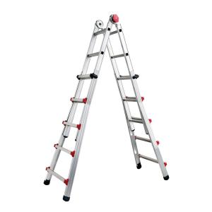 SCALA TELESCOPICA ALLUM. PROFI AUTO SICOS 4+4 GR.H380